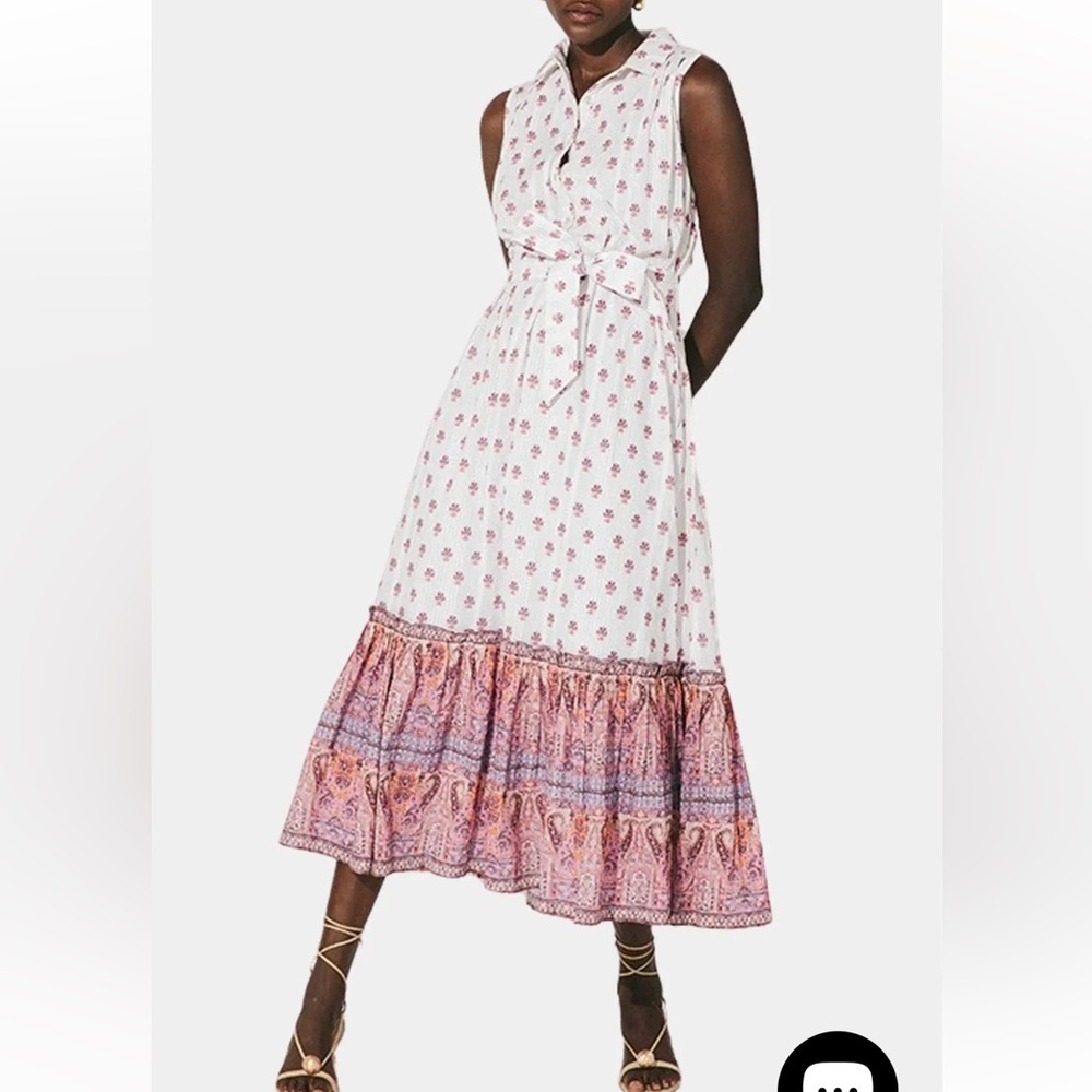 CLEOBELLA NAYELI ANKLE DRESS MAHAL PRINT